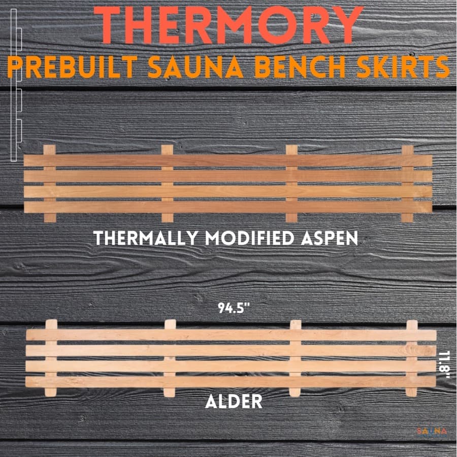 Thermory Prebuilt Bench Skirt