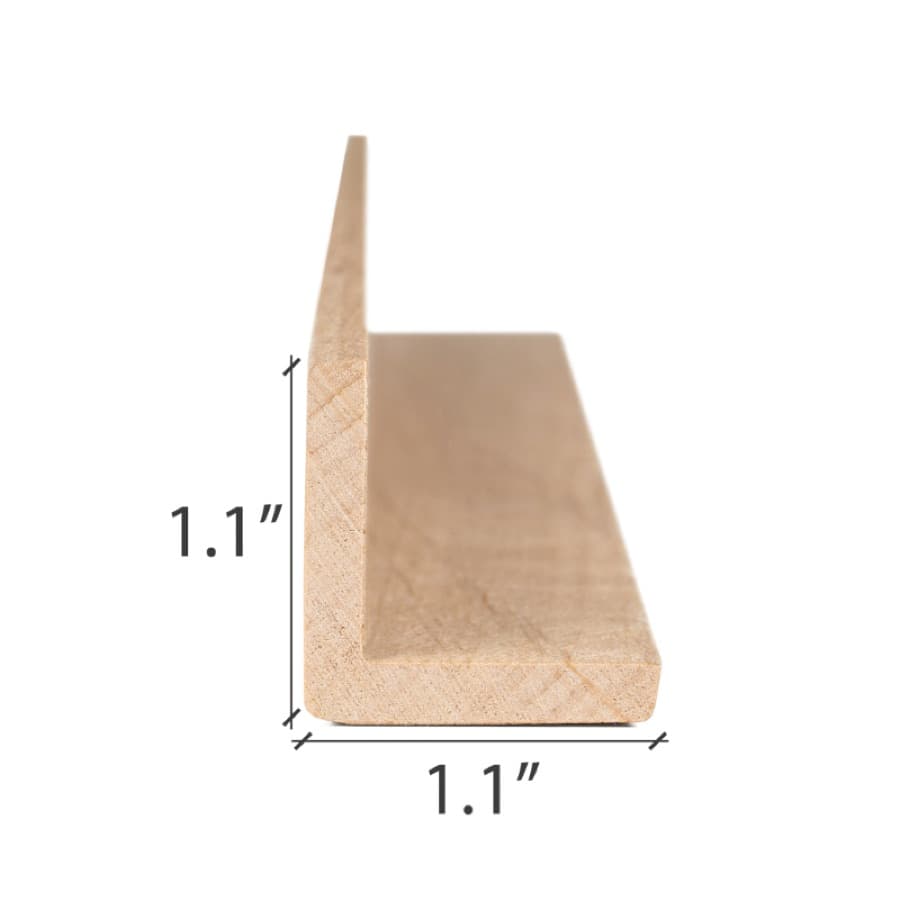 ProSaunas Alder 2X2 VA Outside Corner Trim