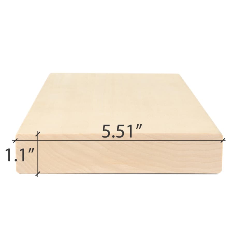 ProSaunas Aspen 2X6 S4SEE SHP Bench, Backrest & Skirting