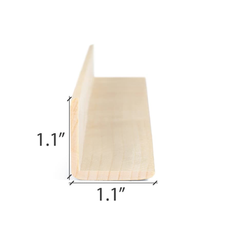 ProSaunas Aspen 2X2 VA Outside Corner Trim