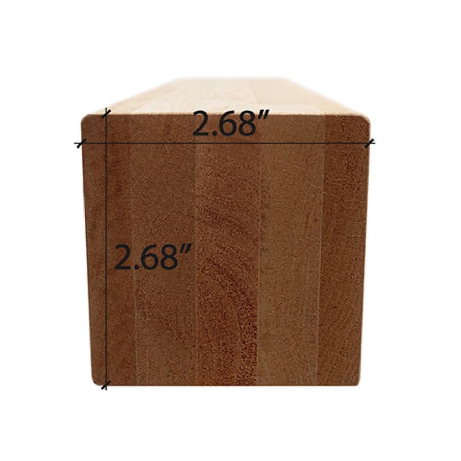 ProSaunas Thermo-Aspen 3X3 S4SEE SHP Bench, Backrest & Skirting